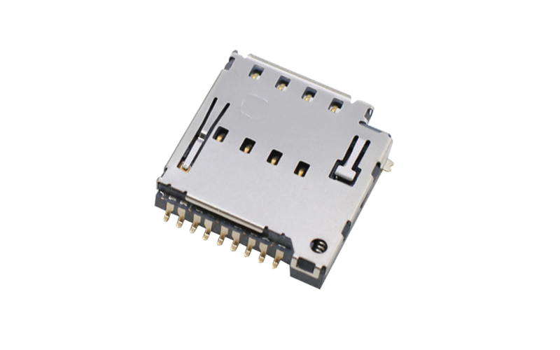 102322102-MICRO SIM卡座 8P H3.65墊高連接器 電腦卡槽 102322102-MICRO SIM卡座 8P H3.65墊高連接器 電腦卡槽