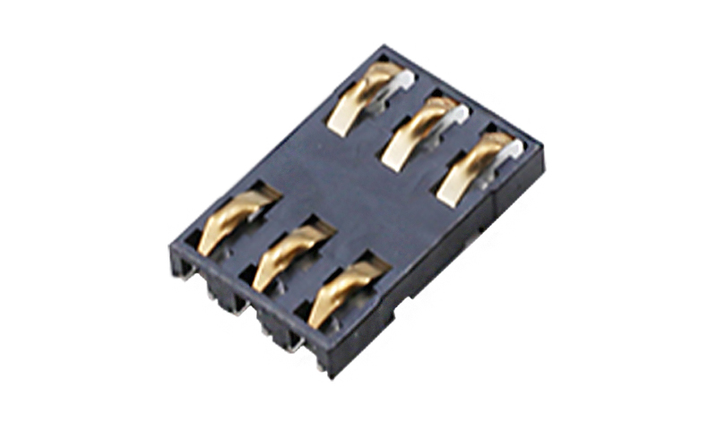 102030012-SIM卡座 Block豆腐塊 全塑簡(jiǎn)易連接器