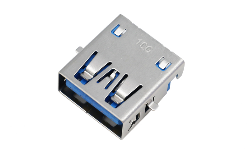 104016632-USB 3.1沉板2.05 高頻過10G母座 104016632-USB 3.1沉板2.05 高頻過10G母座