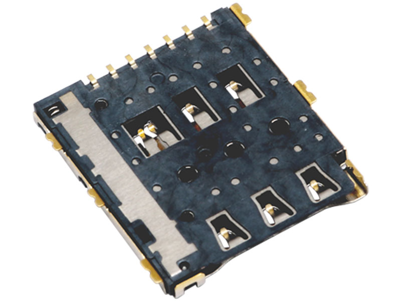 1.24nano SIM pushpush 卡卡座卡槽SIM卡插槽MS011 SIM卡槽卡槽供應(yīng)商